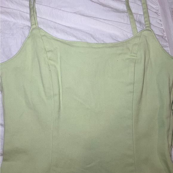 H&M Green Jean Dress - Picture 2 of 4